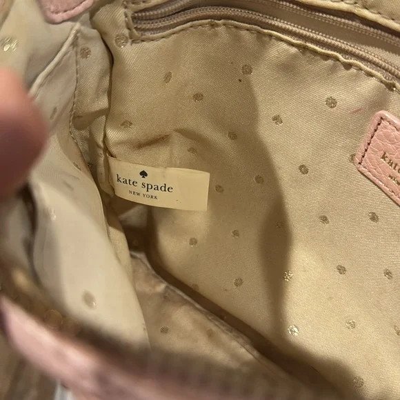 Kate Spade light pink quilted leather purse bag - Picture 9 of 9